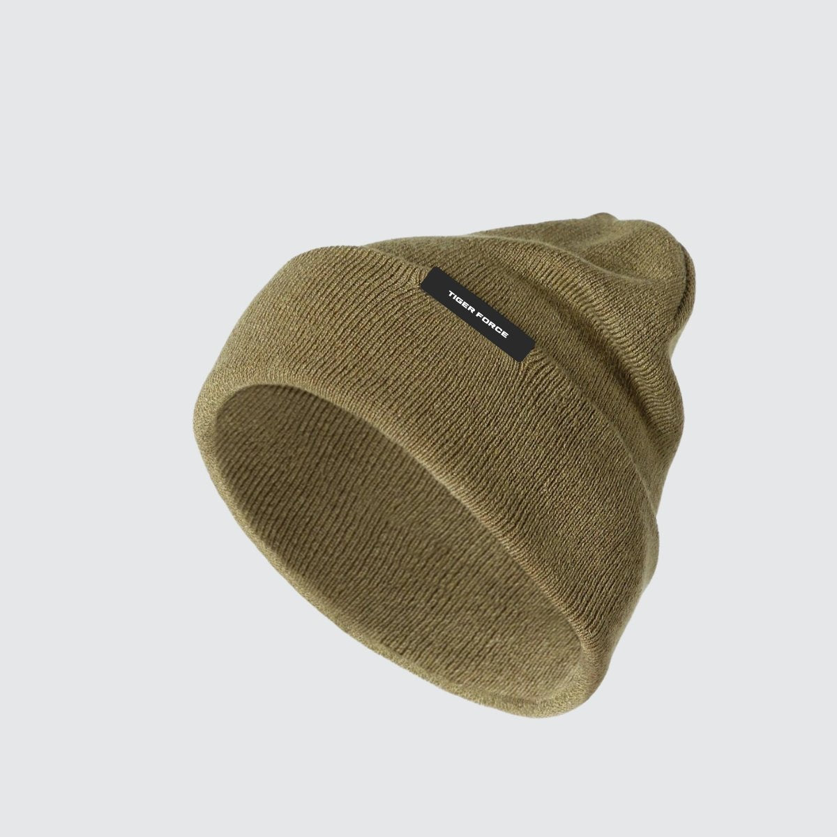 Essential Foldover Beanie - Tiger Force Pin